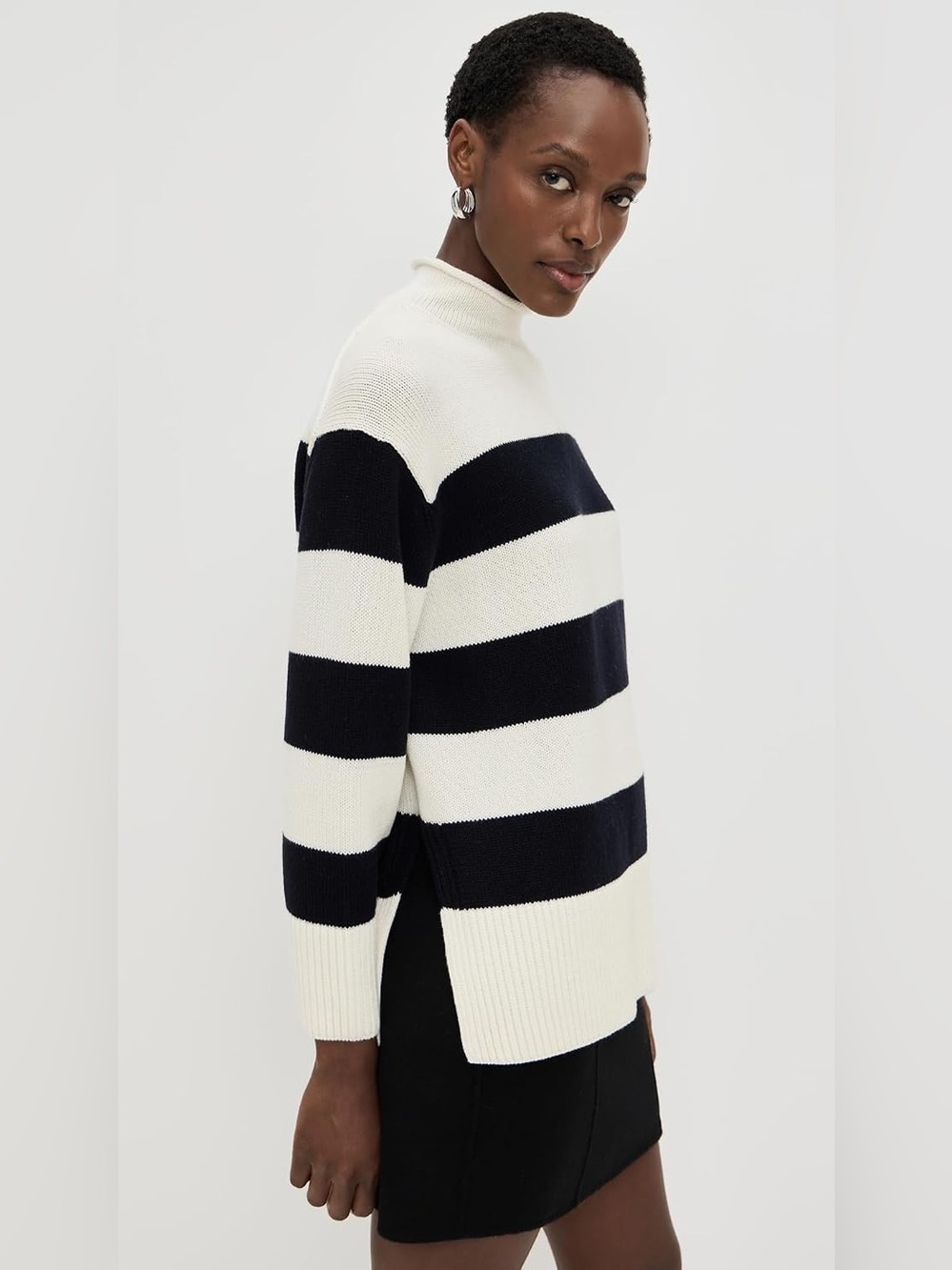 Vince Stripe Merino Wool & Cotton Sweater NWT XS, small. Medium,large